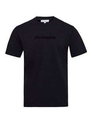J.W. ANDERSON: Tシャツ - Tシャツ - 黒