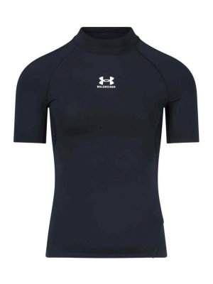 BALENCIAGA: Tシャツ - Tシャツ - 黒