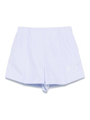 GIVENCHY: Hosen Shorts - Shorts - Blau