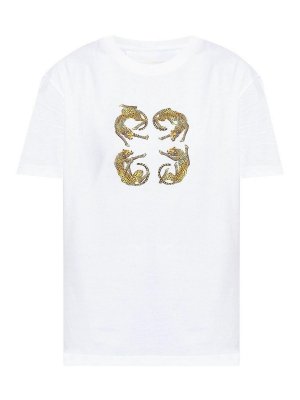 Balmain Ss Kiss Print T-Shirt - White - Women | EF1EG110GE45GQV
