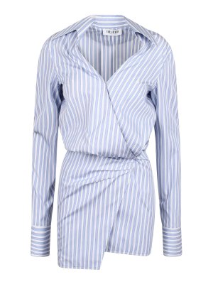 The Attico: abiti corti - Mini Abito Chemisier A Righe