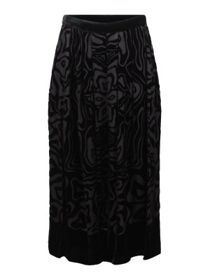 ULLA JOHNSON: Knee length skirts & Midi - Valetta Skirt
