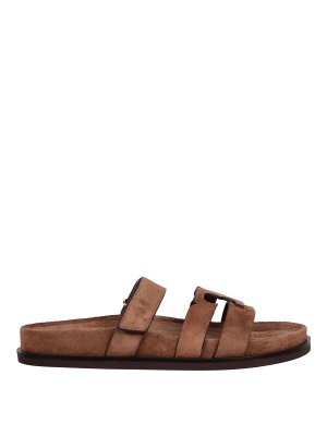 TORY BURCH: Sandalen - Sandalen - Braun