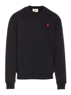 AMI PARIS: Sweatshirts & Sweaters - Ami De Coeur Classic Sweatshirt