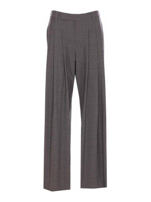 BRUNELLO CUCINELLI: Pantalons casual - Pantalons Décontractés - Gris