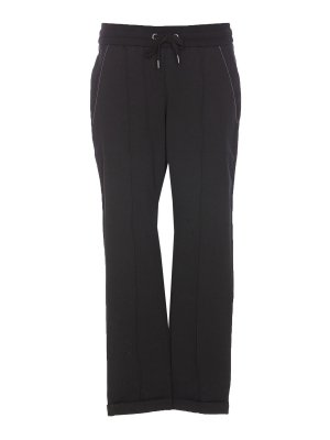 BRUNELLO CUCINELLI: カジュアルトラウザー - カジュアルパンツ - 黒