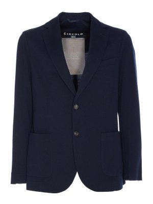 CIRCOLO 1901: blazers - Piquet Blazer Jacket