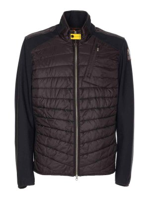 PARAJUMPERS: casual jackets - Black Jayden Jacket With Frotnal Zip Closure