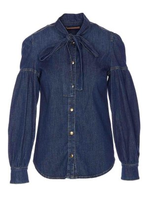 Haikure Wanda Mediterranean Blouse - Blue | HEW06083DF127L0875