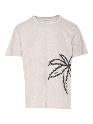 ZADIG&VOLTAIRE: t-shirts - Big Palm Tree Tommy T-Shirt