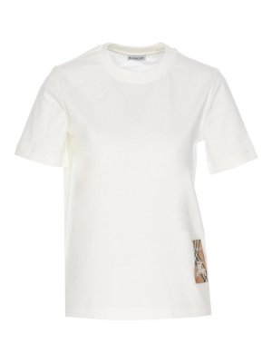 BURBERRY: T-shirts - T-Shirt - Weiß