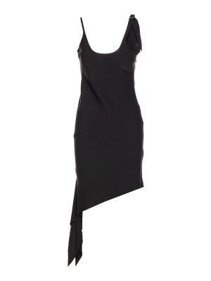 Courreges: abiti lunghi - Vestito  sciarpa