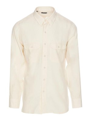 TOM FORD: camicie - Camicia militare fluida