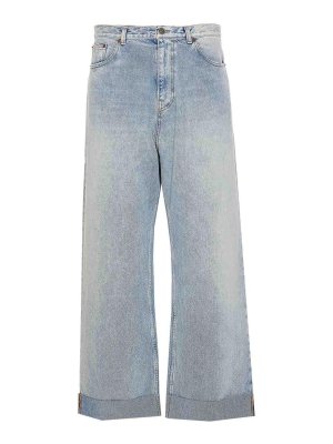 VALENTINO GARAVANI: bootcut jeans - Denim Jeans