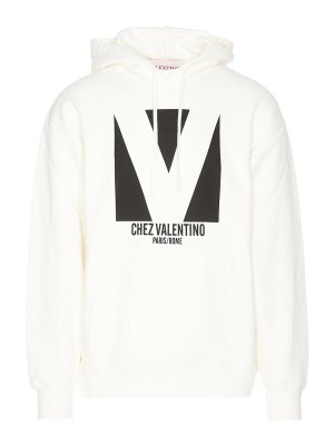 VALENTINO GARAVANI: Sweatshirts und Pullover - Sweatshirt - Weiß