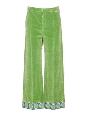 VALENTINO GARAVANI: Trousers Shorts - Velvet Pants