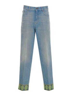 VALENTINO GARAVANI: straight leg jeans - Denim Pants