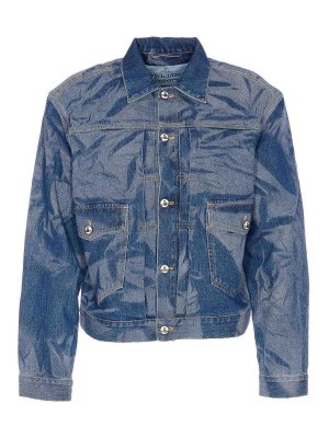 VIVIENNE WESTWOOD: Vestes en denim - Veste En Jean - Bleu