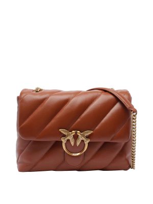 Pinko: shoulder bags - Love Classic Puffer Shoulder Bag