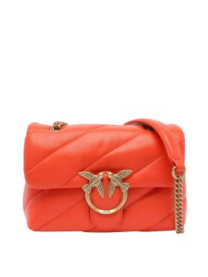 Pinko: cross body bags - Mini Love Bag Puff Maxi Quilt