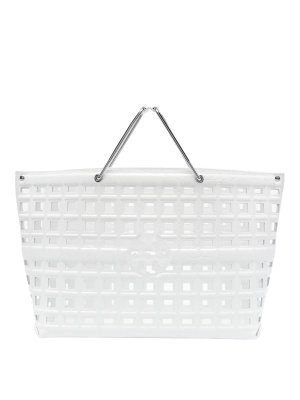 TORY BURCH: Sacs à main - Sac Cabas - Blanc