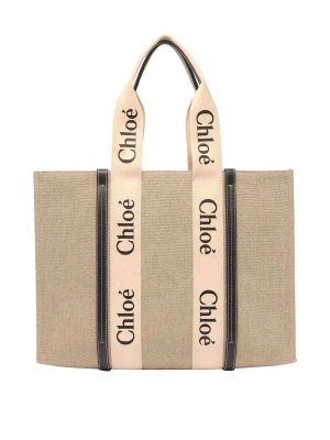 CHLOE': totes bags - Woody Tote Bag