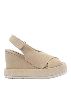 Paloma Barcelò: espadrilles - Sand Cora Wedges