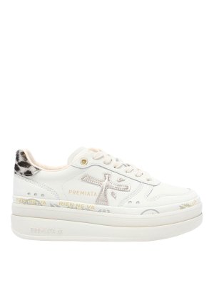 PREMIATA: trainers - White Micol Sneakers