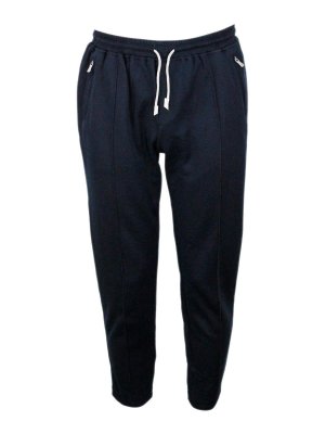 ELEVENTY: Trousers Shorts - Trousers Blue