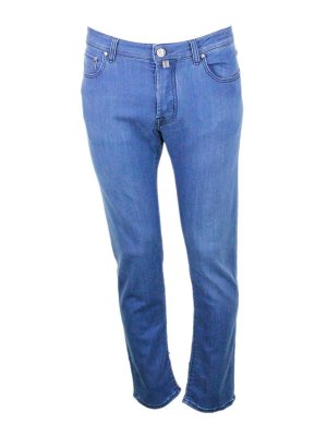 JACOB COHEN: straight leg jeans - Trousers Denim