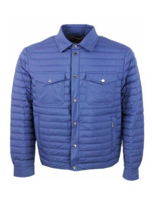 MOORER: Vestes casuals - Veste Casual - Bleu