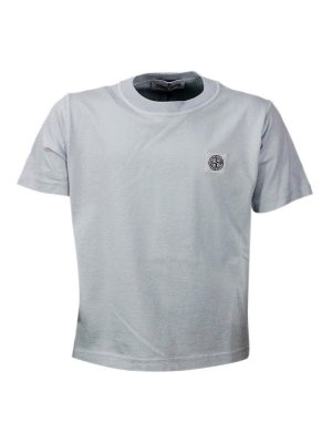 STONE ISLAND: T-shirts - T-Shirt - Blau