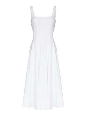 STAUD: Maxi robe - Maxi Robe - Blanc