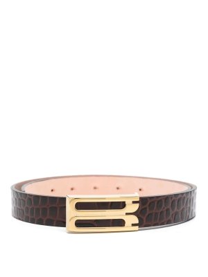 VICTORIA BECKHAM: belts - Cintura Regular Brown