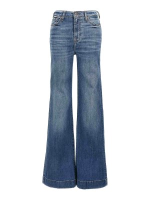 デニム・ジーパン 7 FOR ALL MANKIND Women Denim Pants JSGHA910CIDARKBLUE Blue 7 For All Mankind Jeans - Blue - Women | JSGHA910CIDARKBLUE