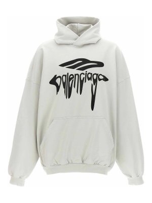 Balenciaga Hoodie - White - Men | 818433TRVJ31070 | thebs.com