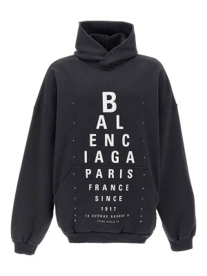 ［大人気！］BALENCIAGA hoodie 818433TRVJ31070 Balenciaga Hoodie - White - Men | 818433TRVJ31070 | thebs.com