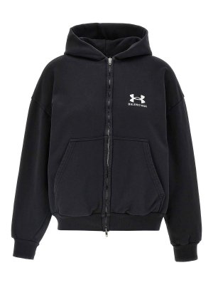 BALENCIAGA: Sweatshirts & Sweaters - Hoodie X Under Armour