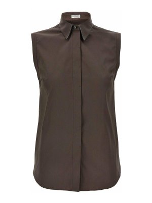 BRUNELLO CUCINELLI: Hemden - Hemd - Braun