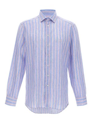 ETRO: shirts - Linen Shirt