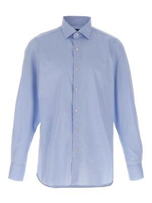 FINAMORE 1925: Chemises - Chemise - Bleu Clair