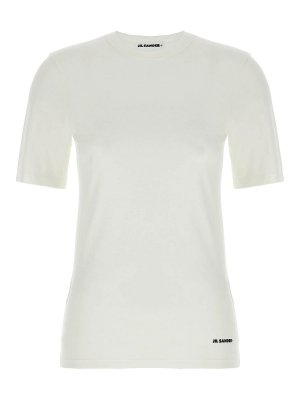 JIL SANDER: T-shirts - T-Shirt - Blanc