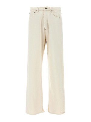 Maison Margiela: jeans bootcut - Jeans in denim