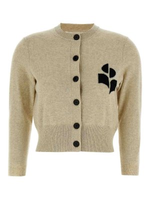 Isabel Marant Etoile: Cárdigans - Cárdigan - Beis