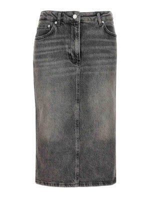 MOSCHINO JEANS: gonne al ginocchio  e longuette - Gonna di denim