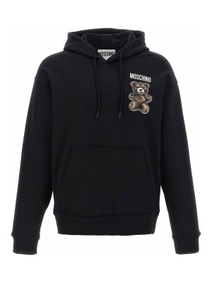 MOSCHINO: スウェット＆セーター - スウェットシャツ/セーター - 黒