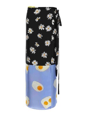 MOSCHINO: Knee length skirts & Midi - Printed Skirt