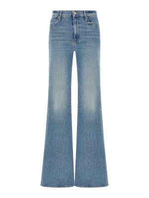 MOTHER: Jeans évasés - Jean Bootcut - Bleu Clair