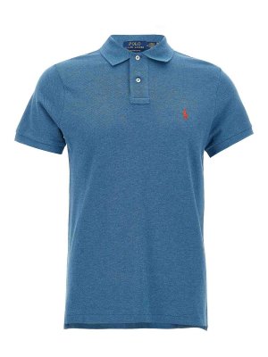 Tシャツ・カットソー Barbour PREMIUM TARTAN PIQUE POLO MIDLAYERS Barbour Premium Tartan Pique Polo Midlayers - Blue | MML1464NY91