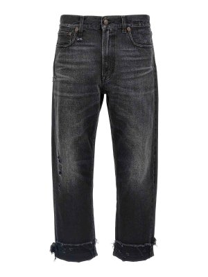 R13: Bootcut - Bootcut Jeans - Schwarz